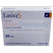 Lasix, 1 box, 5 ampoules, 2ml, 10 mg/ml..